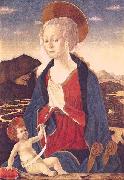 Alesso Baldovinetti Madonna and Child painting